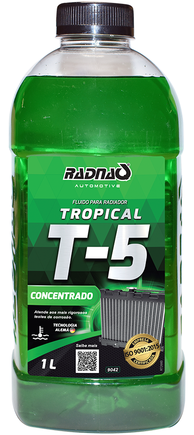 Fluido para Radiador Tropical T5 Verde