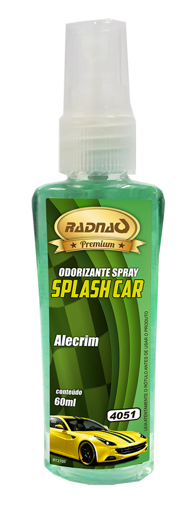 Odorizante Spray Splash Car Alecrim